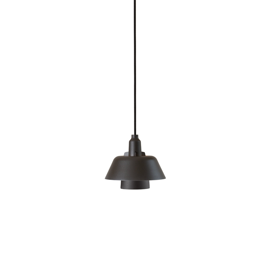 Zlamp P2210 Pendel 22cm Mörkgrå